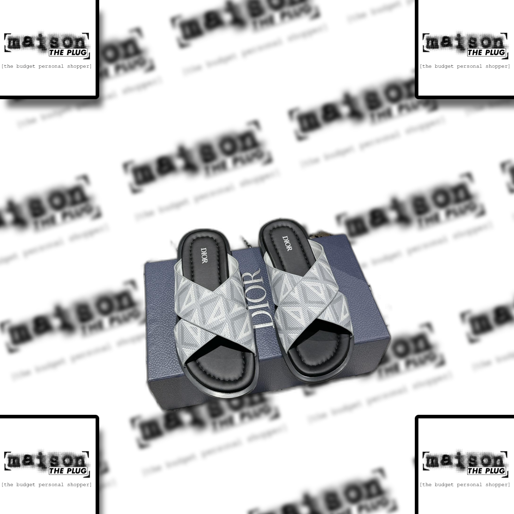 Dior Oblique Jacquard Slides