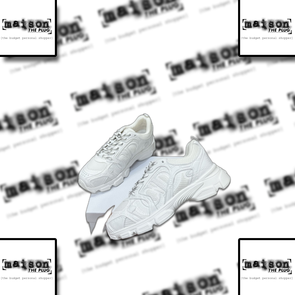 White D-Connect Chunky Sneakers