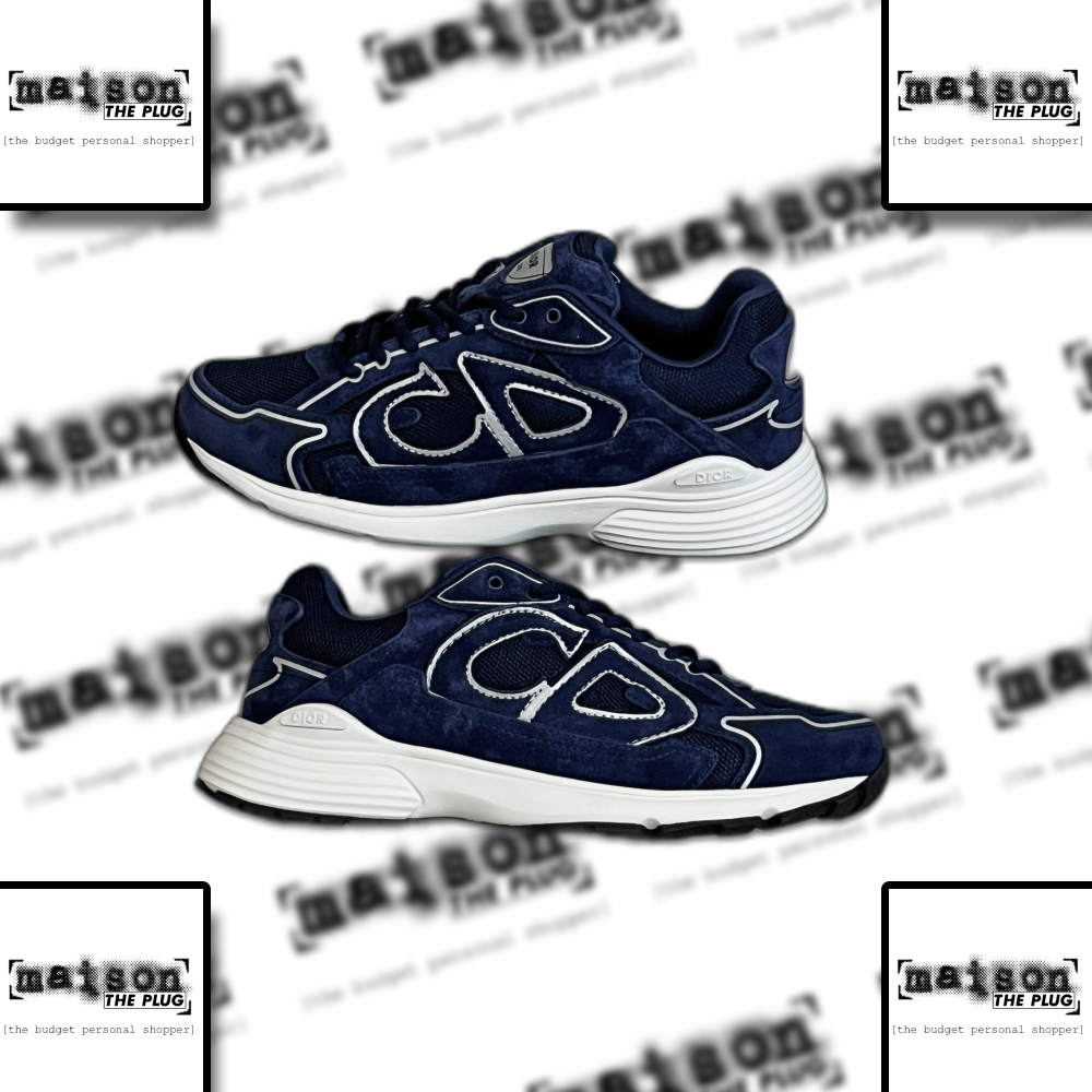 BD3 Low Top Sneaker Navy Suede