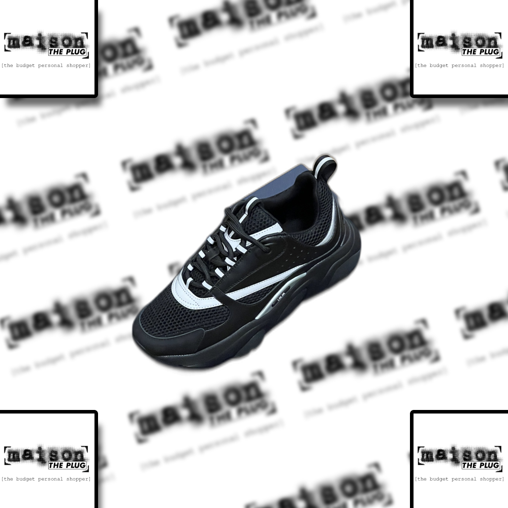 B23 Low Top Sneaker Black
