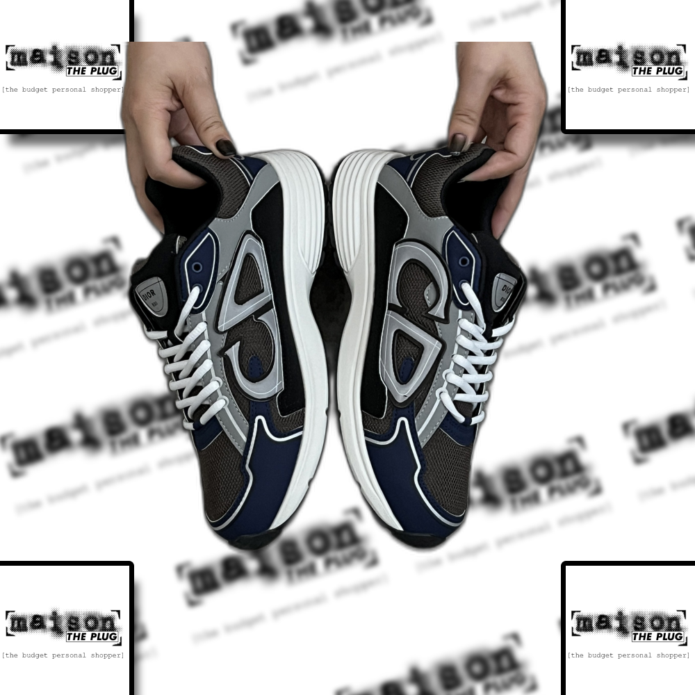 B23 Low Top Sneakers Navy White