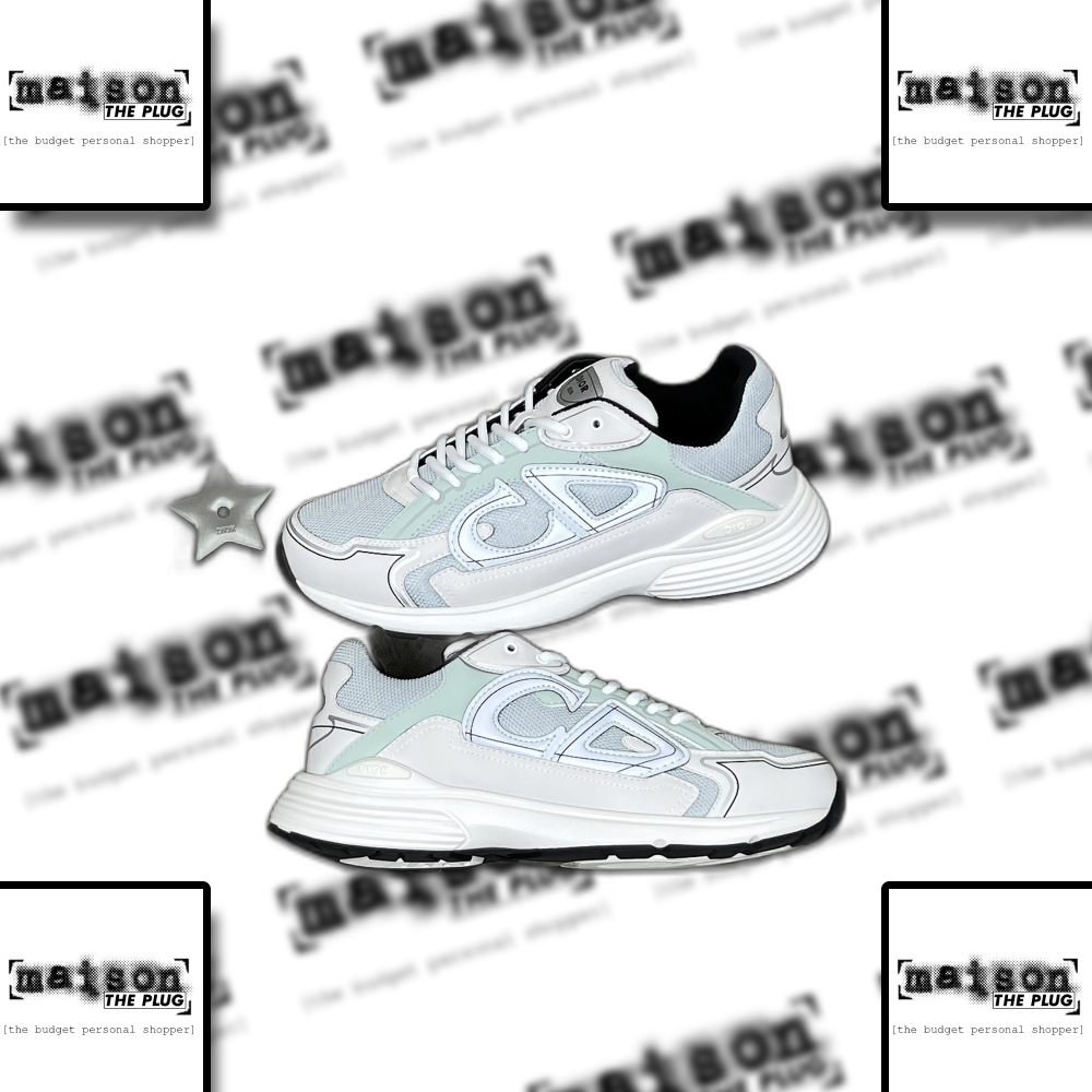 B23 Low Top Sneaker White Mint