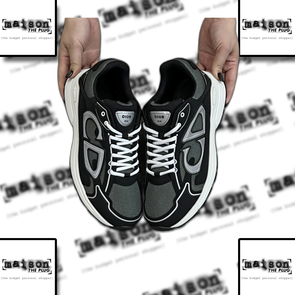 B23 Low-Top Sneaker Black Grey