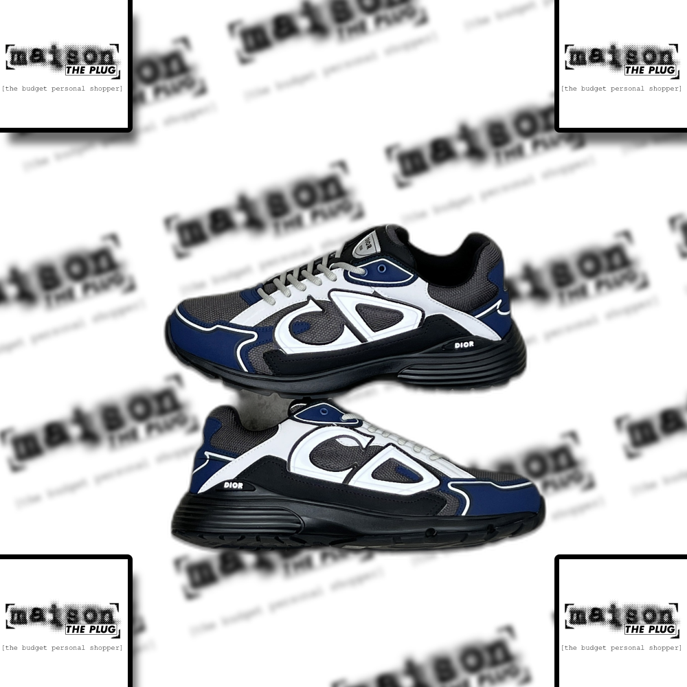 CD Logo Low Top Sneaker Navy White