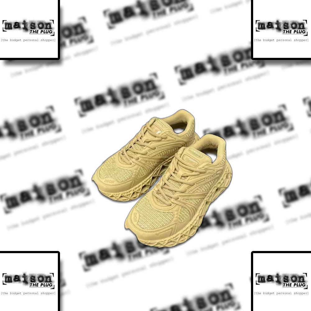 B3503 Beige Runner Sneakers