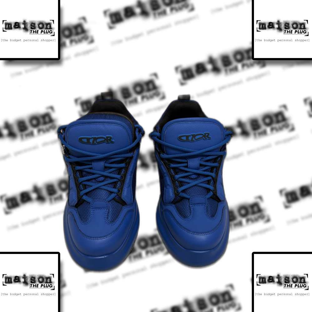 Dior B23 High-Top Sneaker Blue Canvas