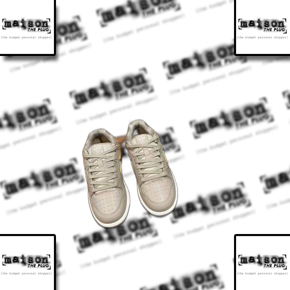 B23 Low-Top Sneaker Grey Yellow