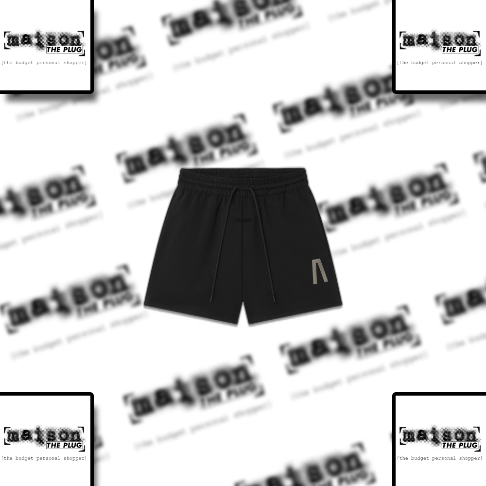 Elastic Waist Trousers Black