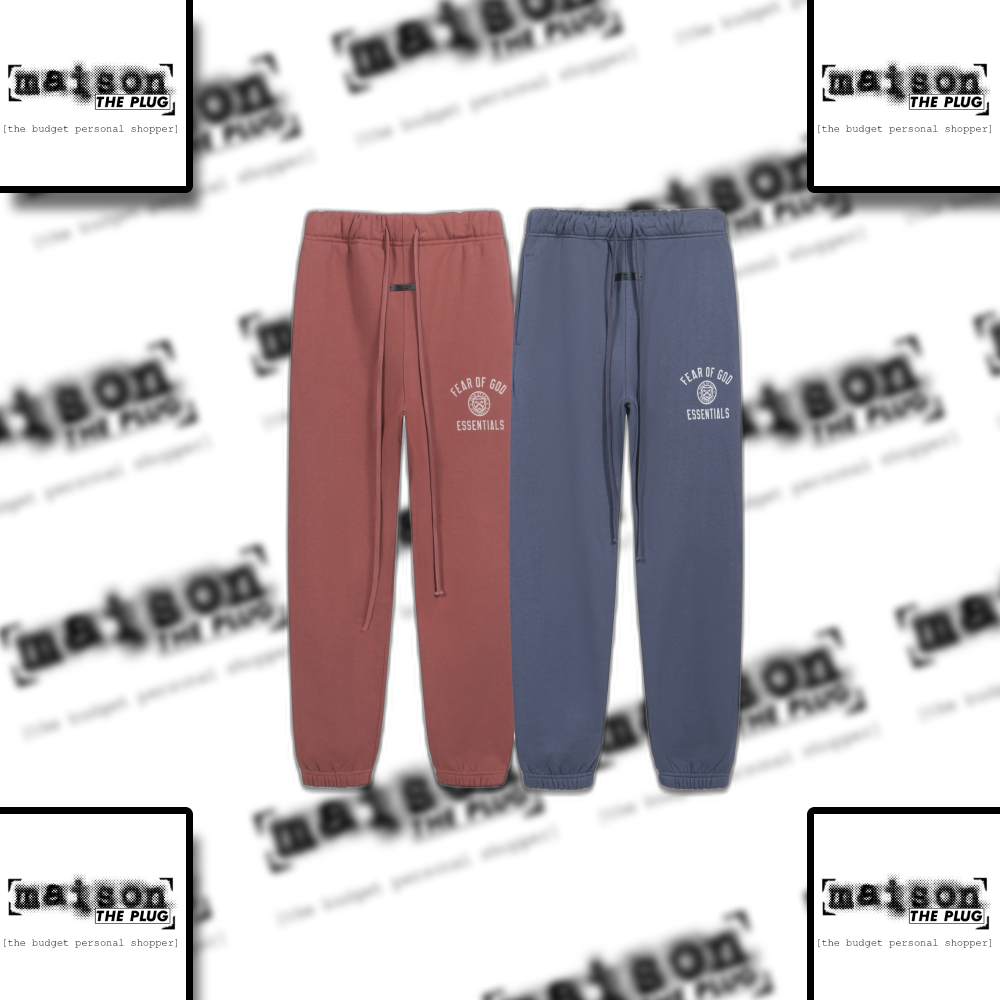 Print Logo Wide Leg Trousers