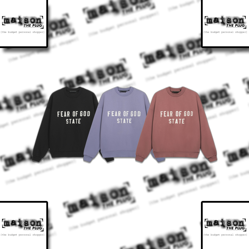 Letter Print Round Neck Sweatshirt