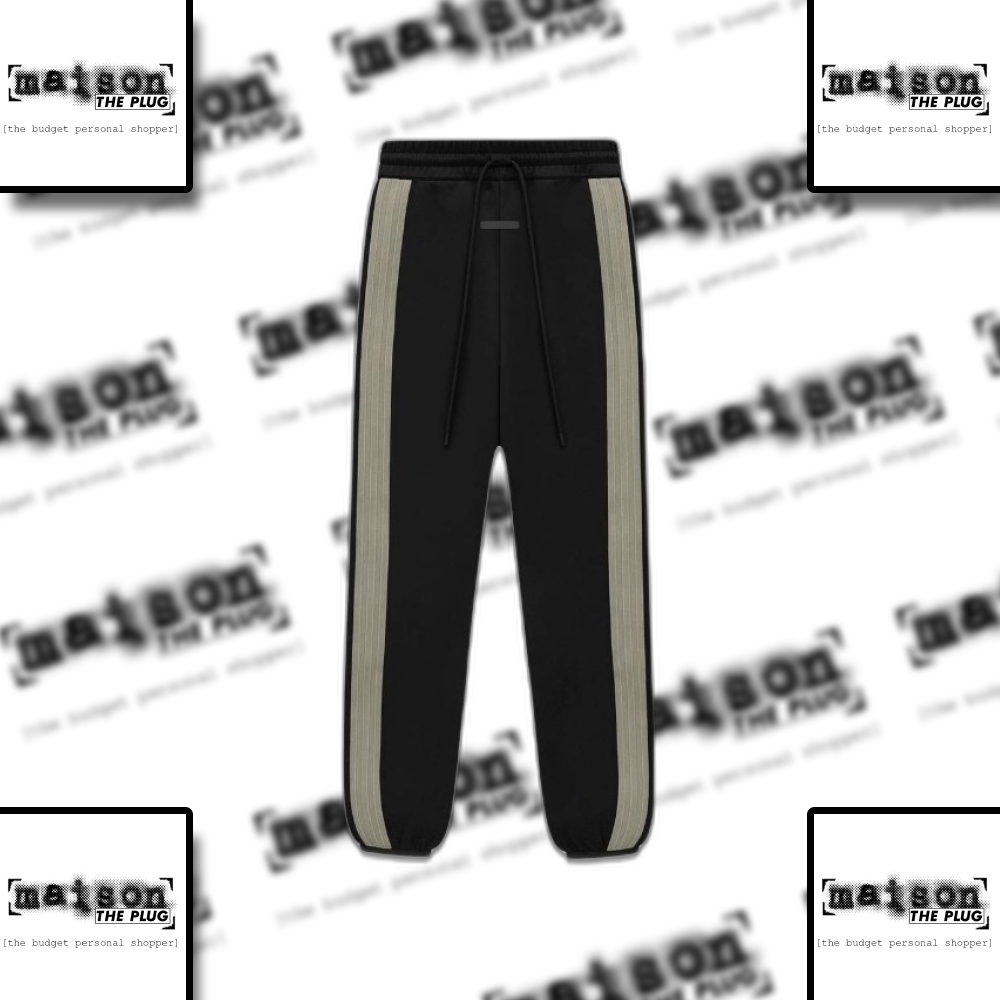 Loosely Woven Tape Casual Sweatpants