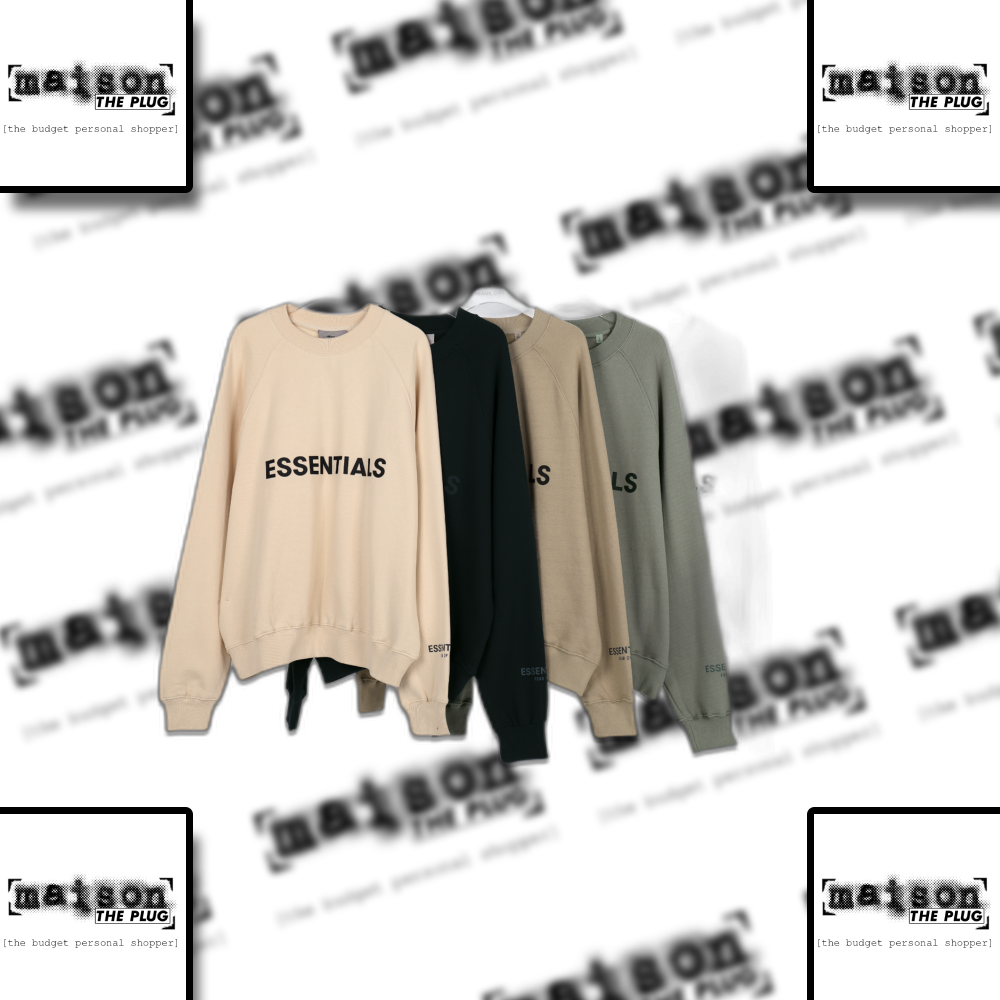 Raglan Sleeve Logo Sweatshirt White